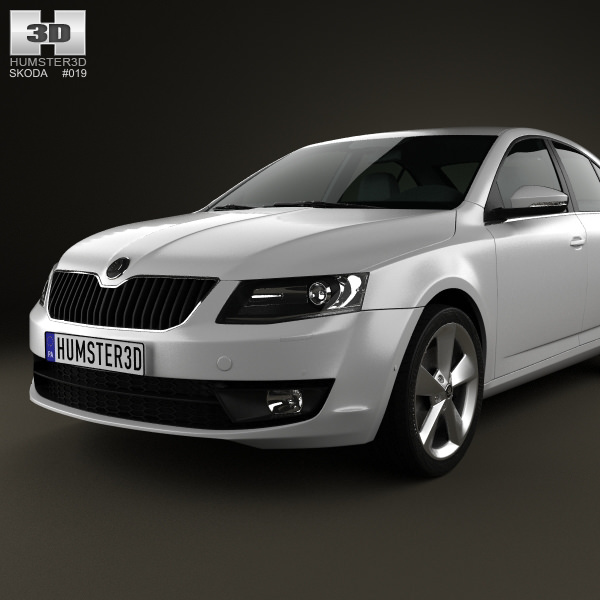 Skoda octavia 3d model