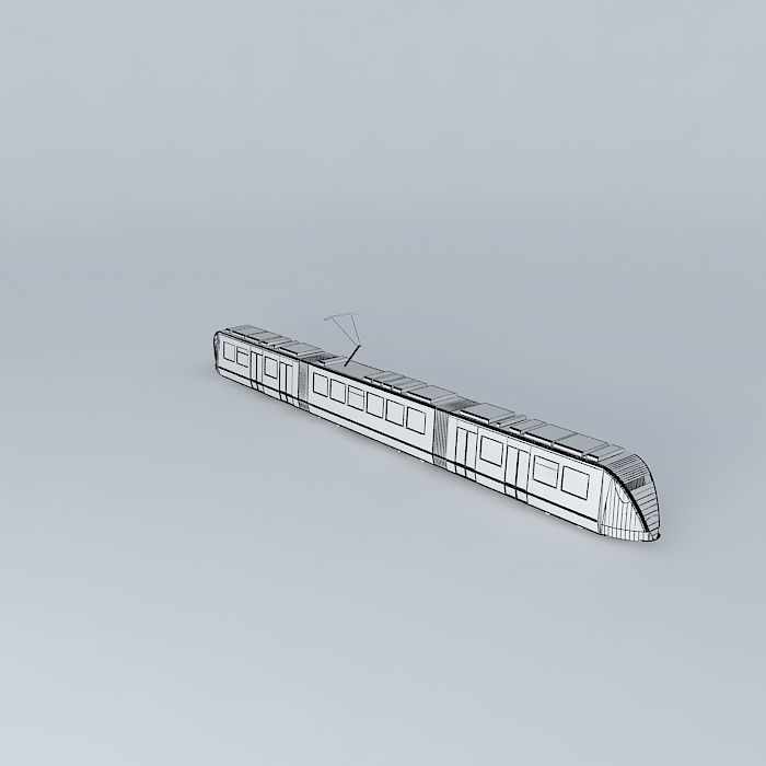 Tram free 3D model | CGTrader