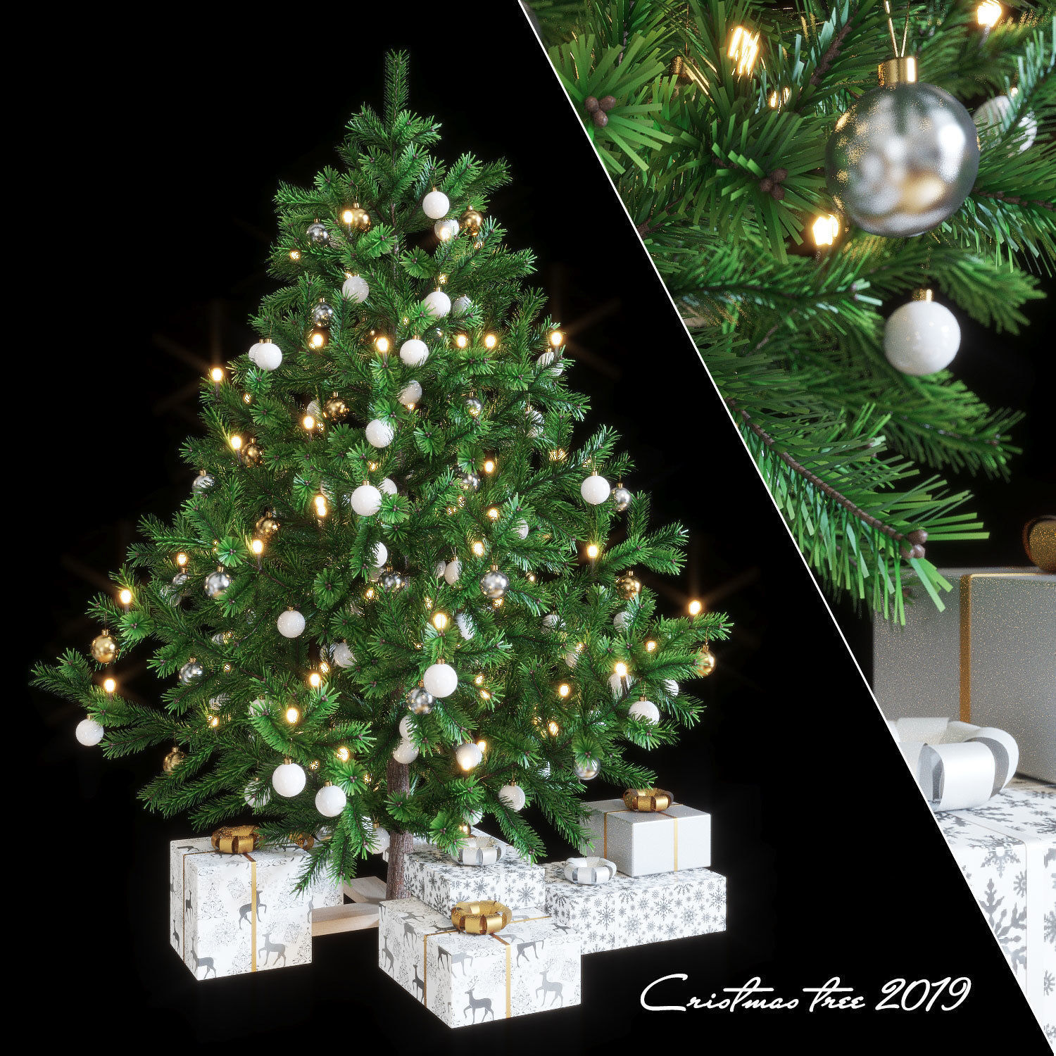 Spruce artificial New Year