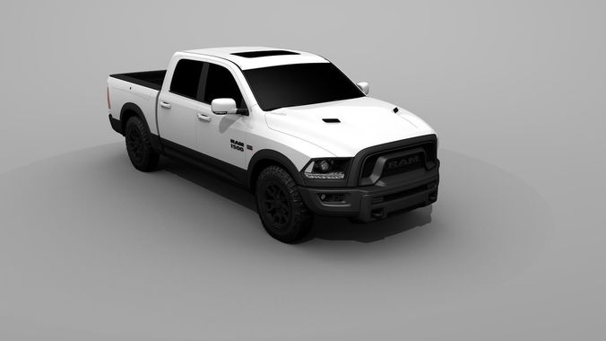 Model Dodge Ram 2500 2017 Cgtrader
