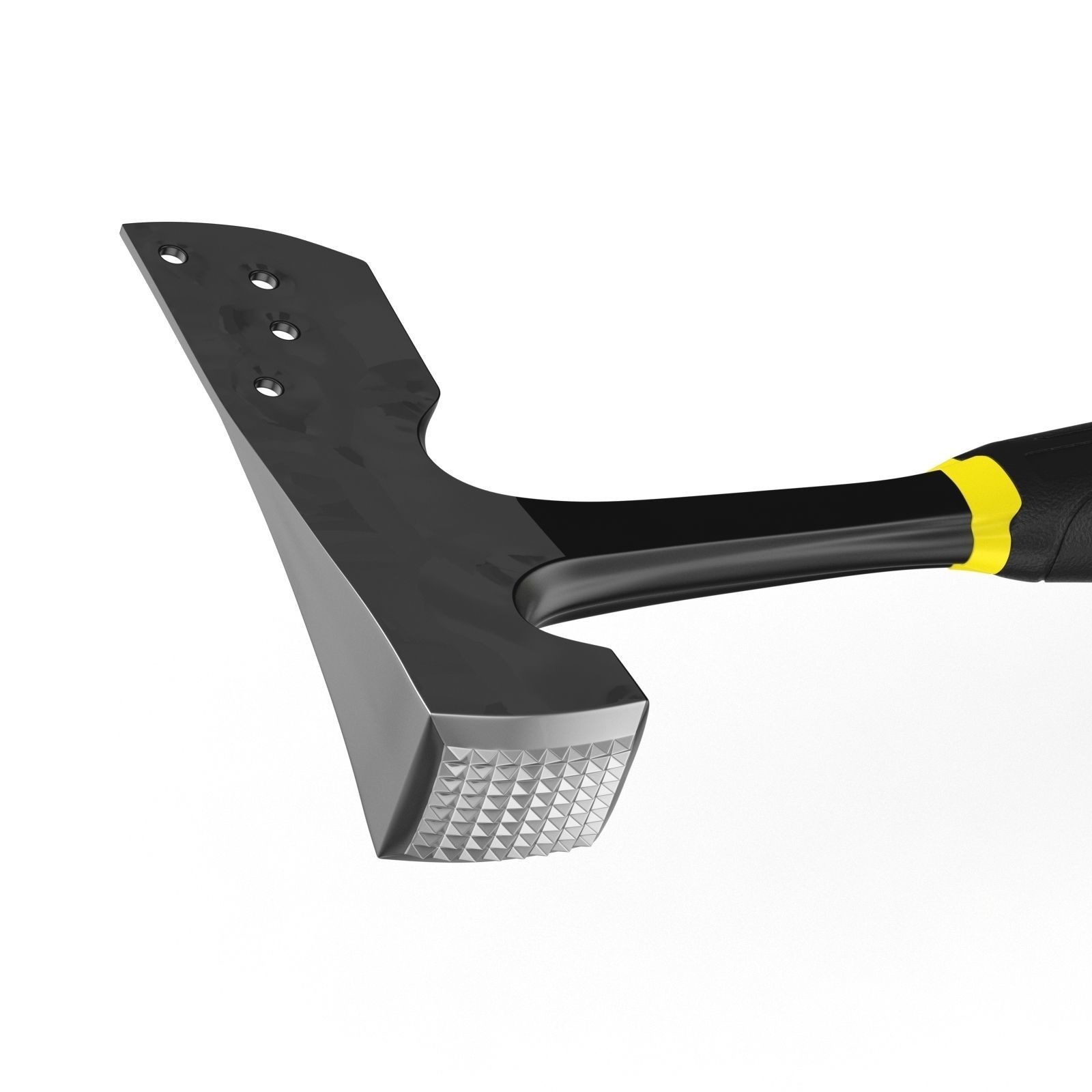Shingler Hammer With Blade 3D model CGTrader
