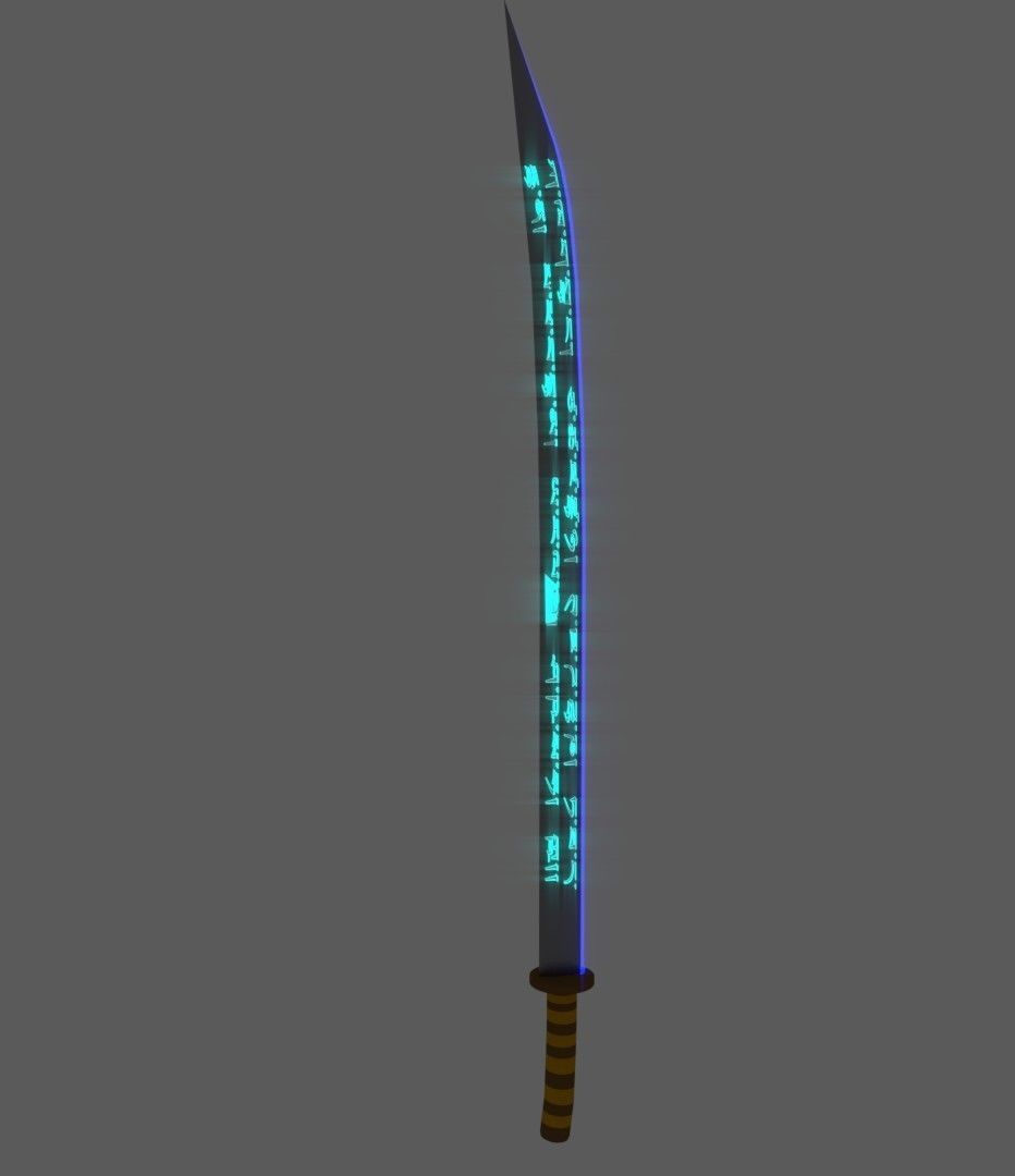 3D model Runic Blade | CGTrader
