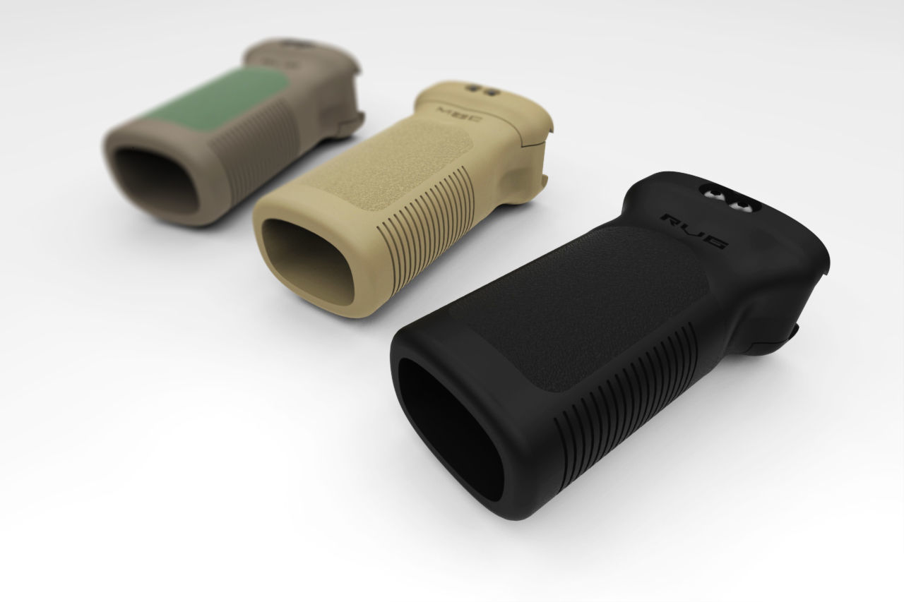 Magpul RVG Foregrip 3D model CGTrader