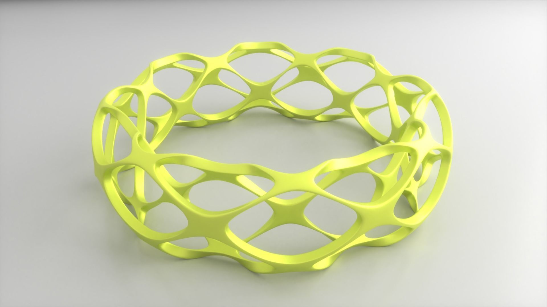 golden bracelet 3D print model