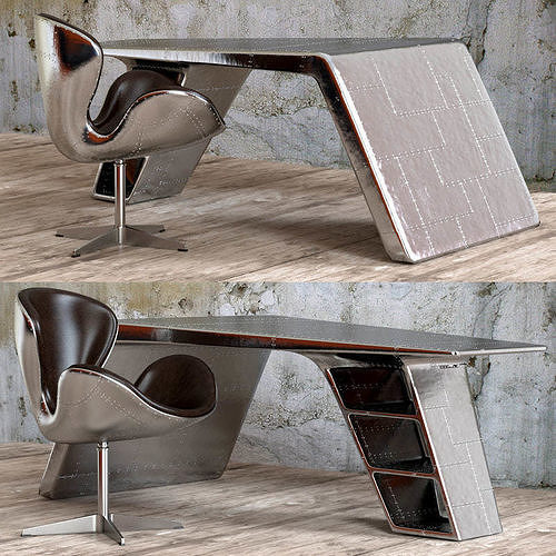 Chair and Writing Table Aviator