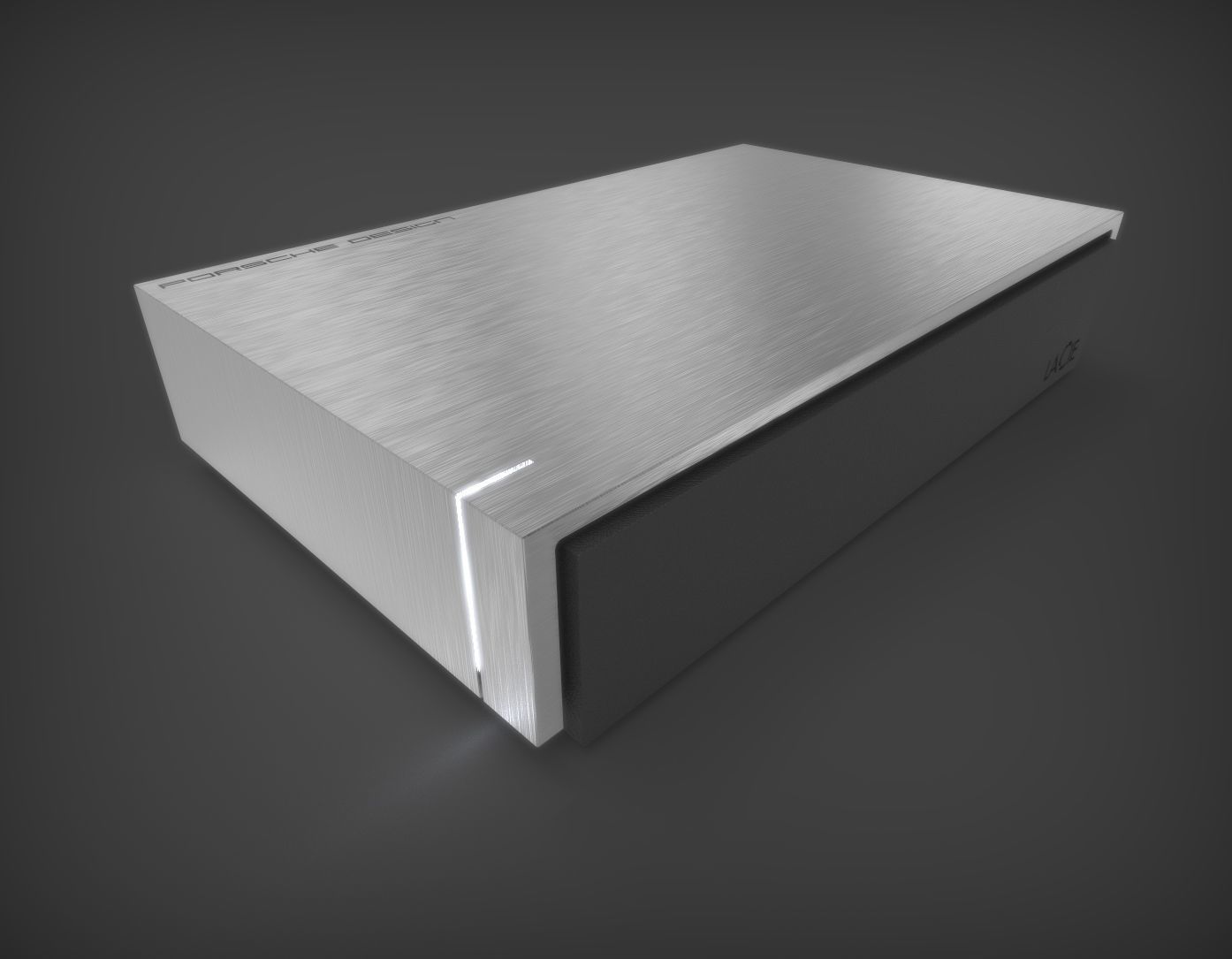 LaCie Porsche Design P 9230 External Hard Drive 3D model