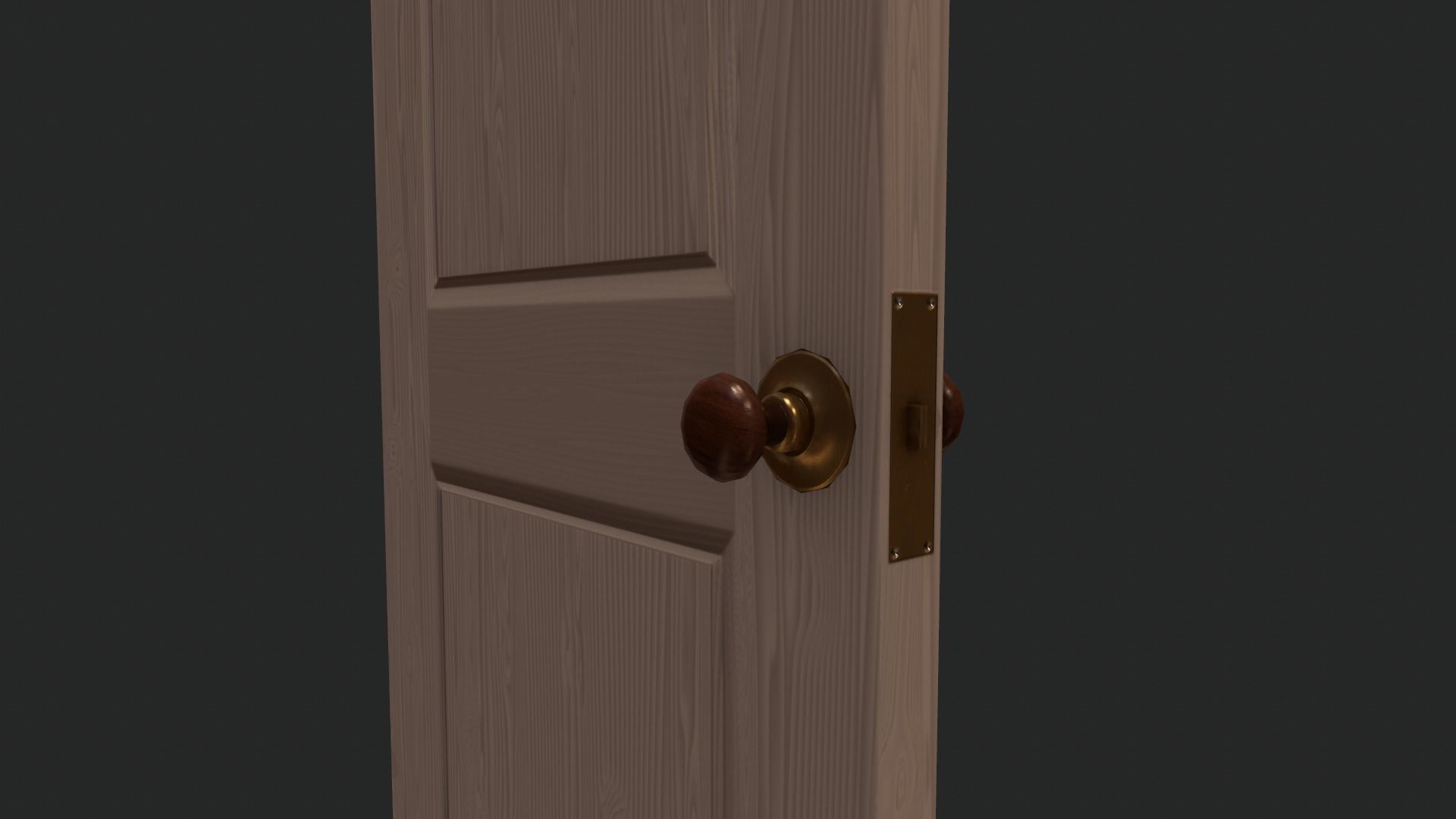 Game Ready Interior Doors 3D asset CGTrader