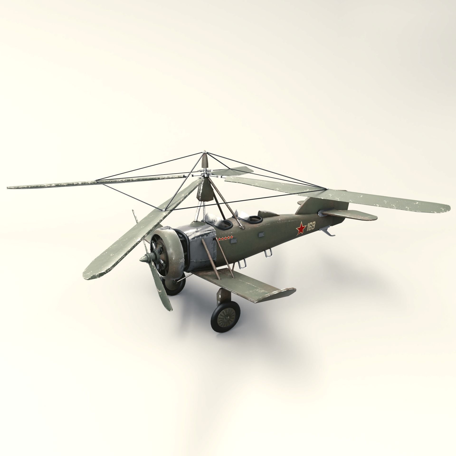 Soviet Autogyro TsAGI A-4