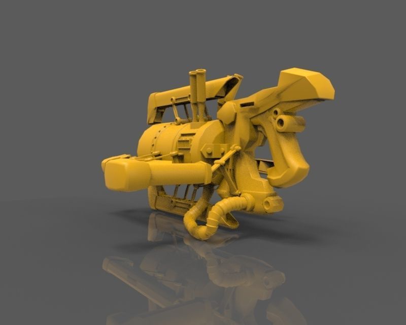 Ratchet and Clank Gun 3D model | CGTrader