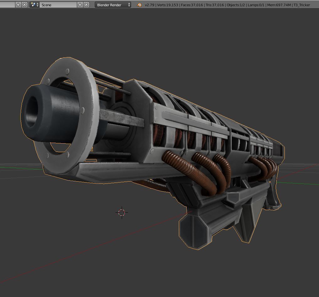 Prototype railgun gungeon