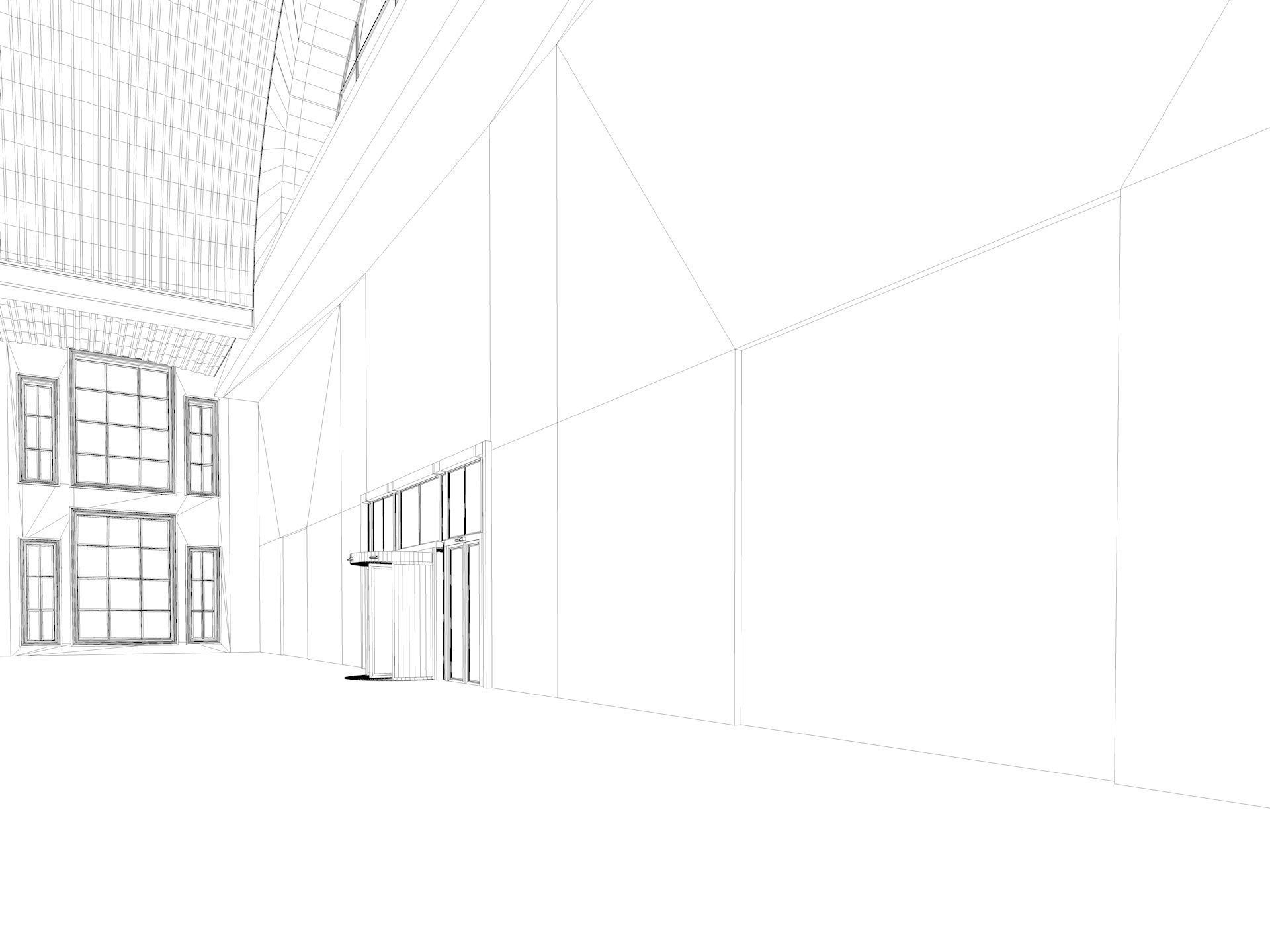 Warehouse Hall 3D model | CGTrader
