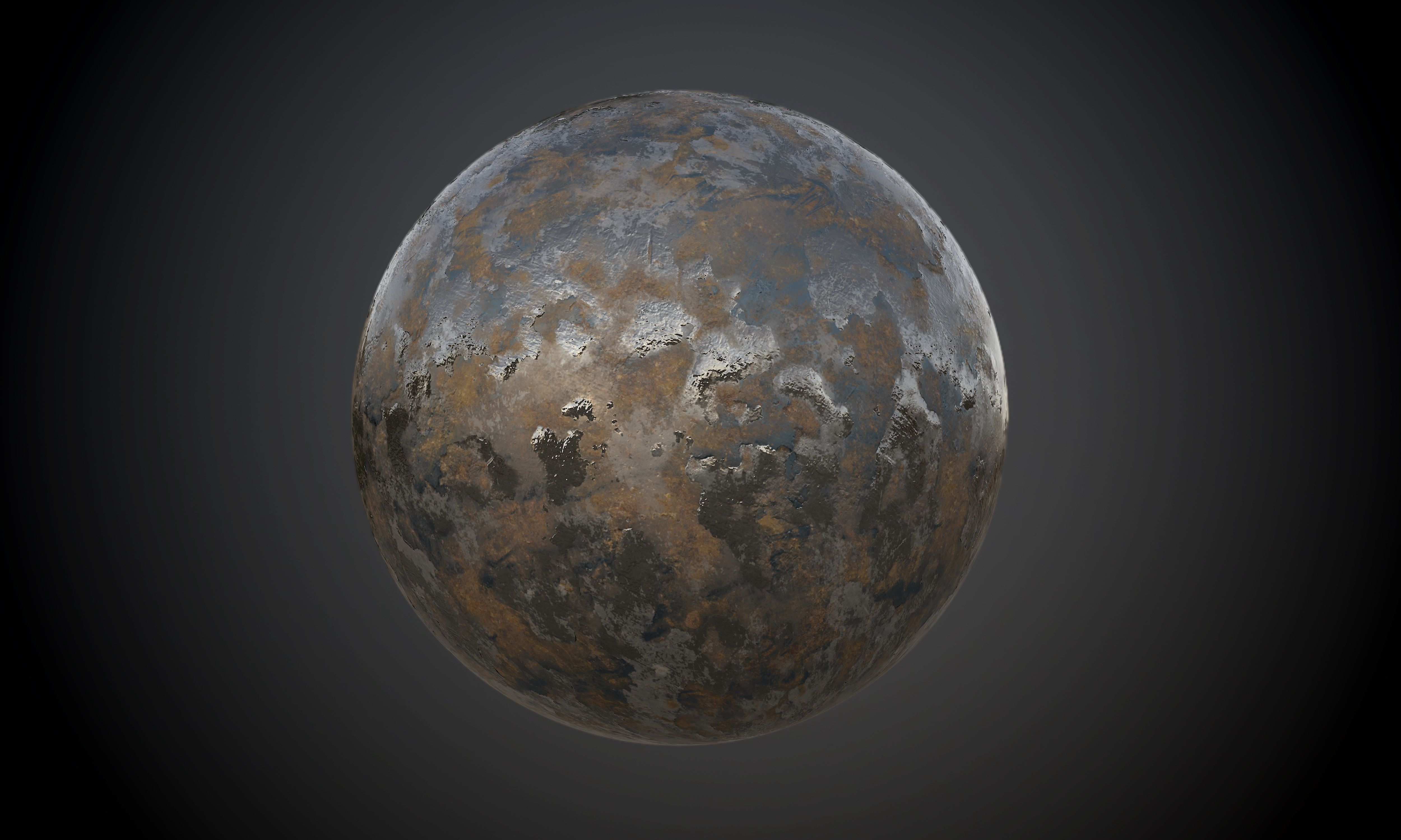 Metal Rusted Old Seamless PBR Texture