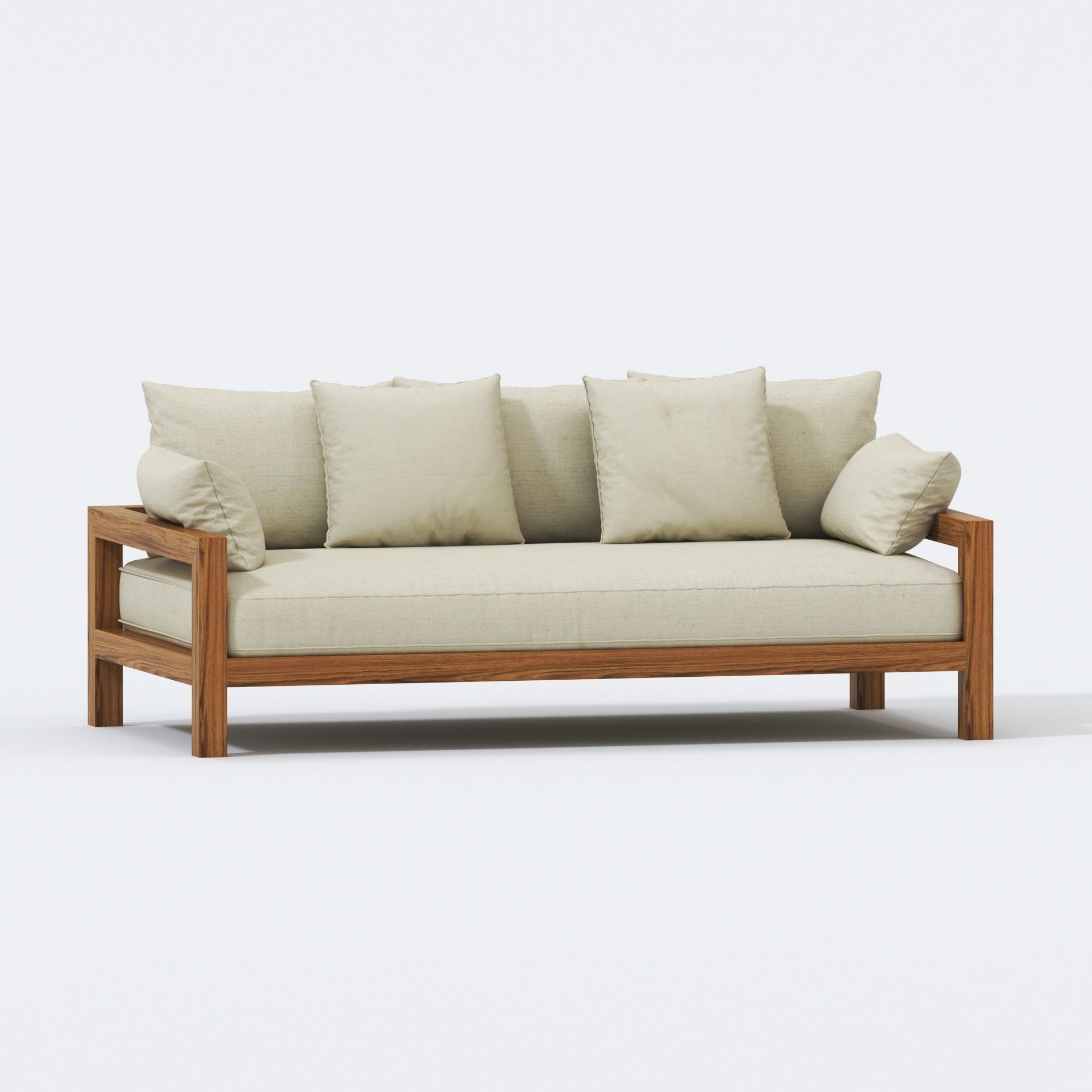 James Perse Furniture MONTECITO DAYBED 3D model CGTrader
