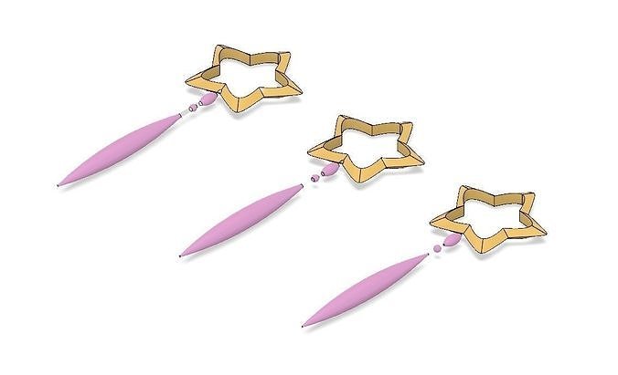 DAOKO Girl Star Wand 3D model 3D printable | CGTrader