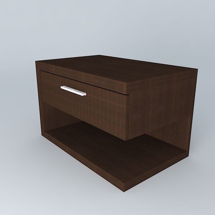 BedsideTable bedside table with drawers free 3D model CGTrader
