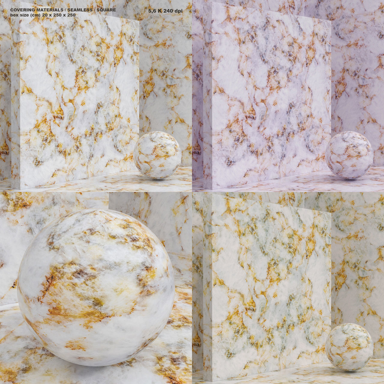 3D Materials seamless Marble plaster wall covering