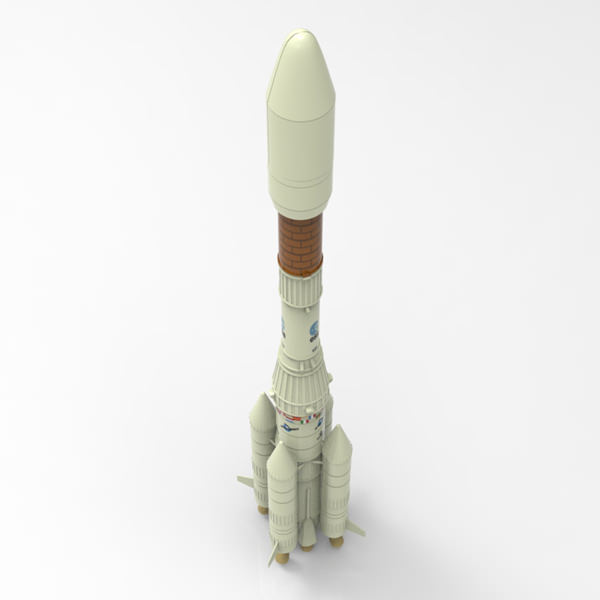Ariane 4 nasa spacecraft launcher - nasa spacecraft launcher 3D model ...