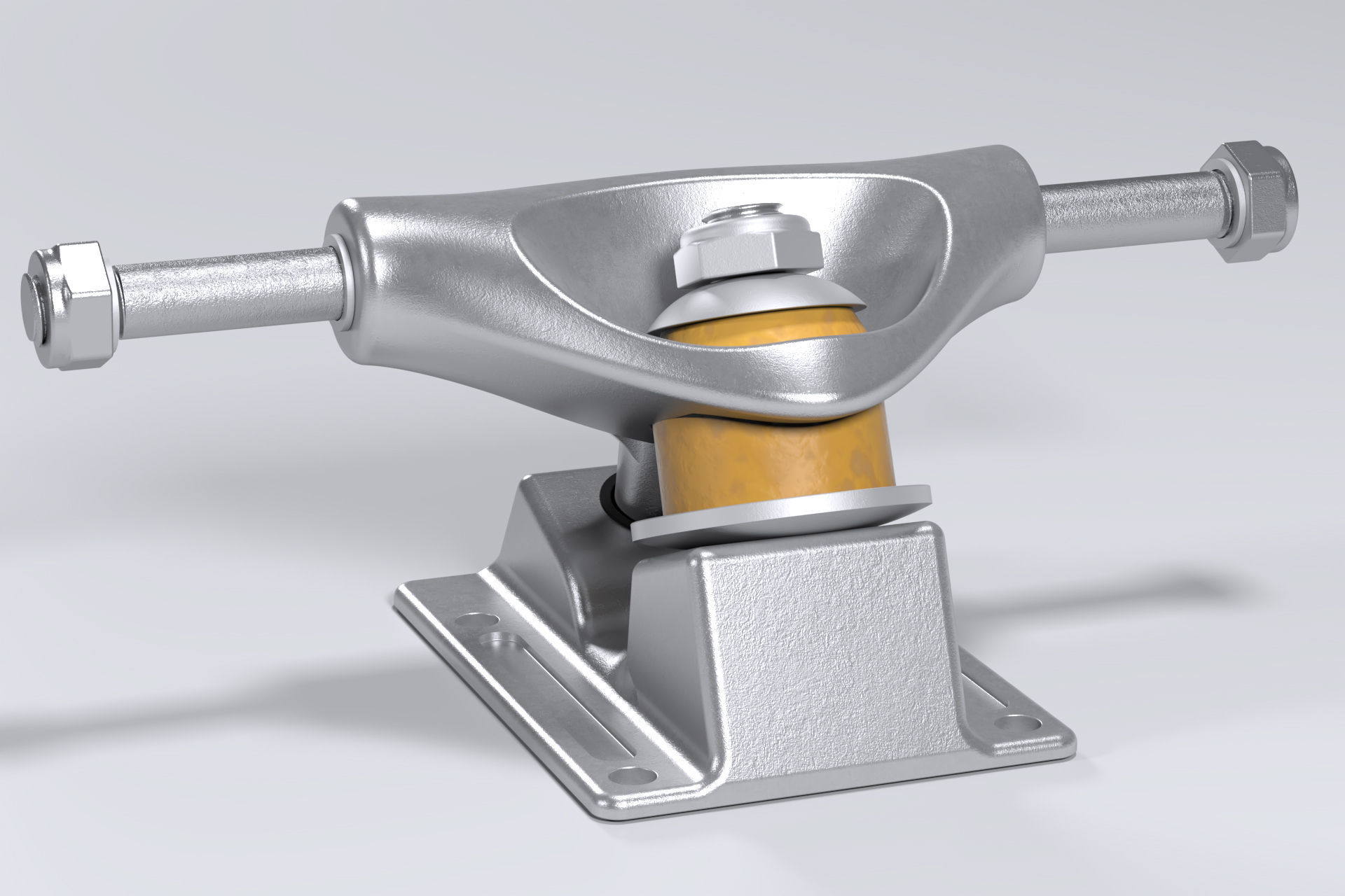 Cruiser board truck 3D model CGTrader