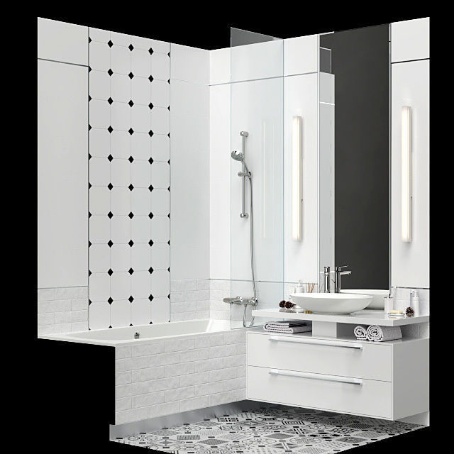 Furniture and decor for a small bathroom 3D model Furniture and decor for a small bathroom 3D model on Model Bathroom Ideas
id=74044