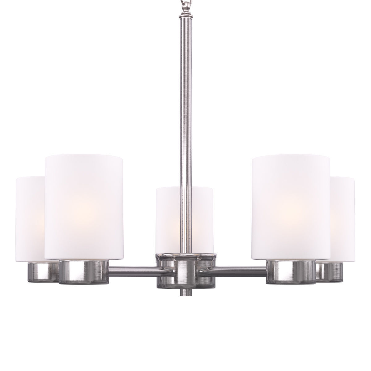 Westinghouse Sylvestre 5-Light Brushed Nickel Chandelier