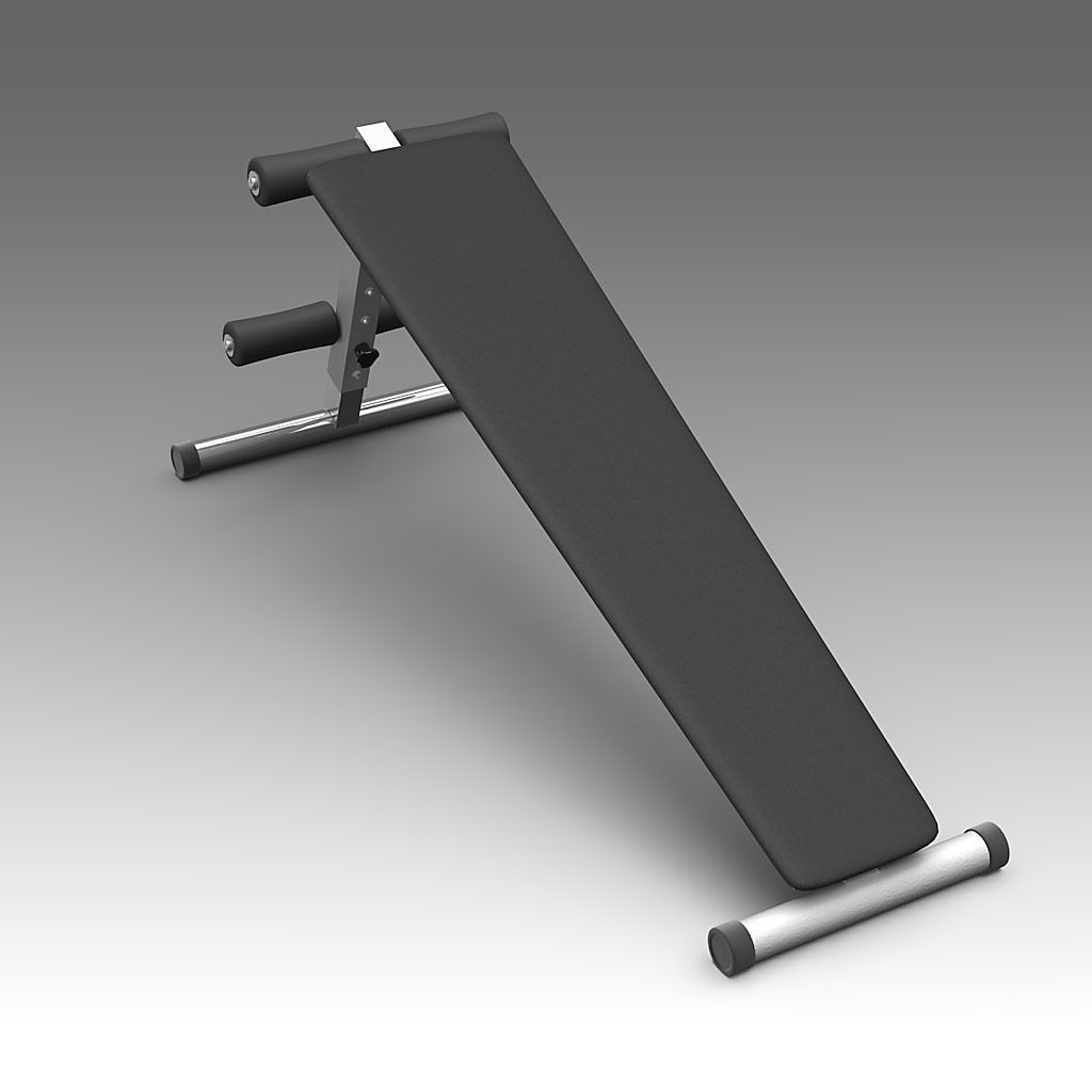 Gym Bench 15 3D model