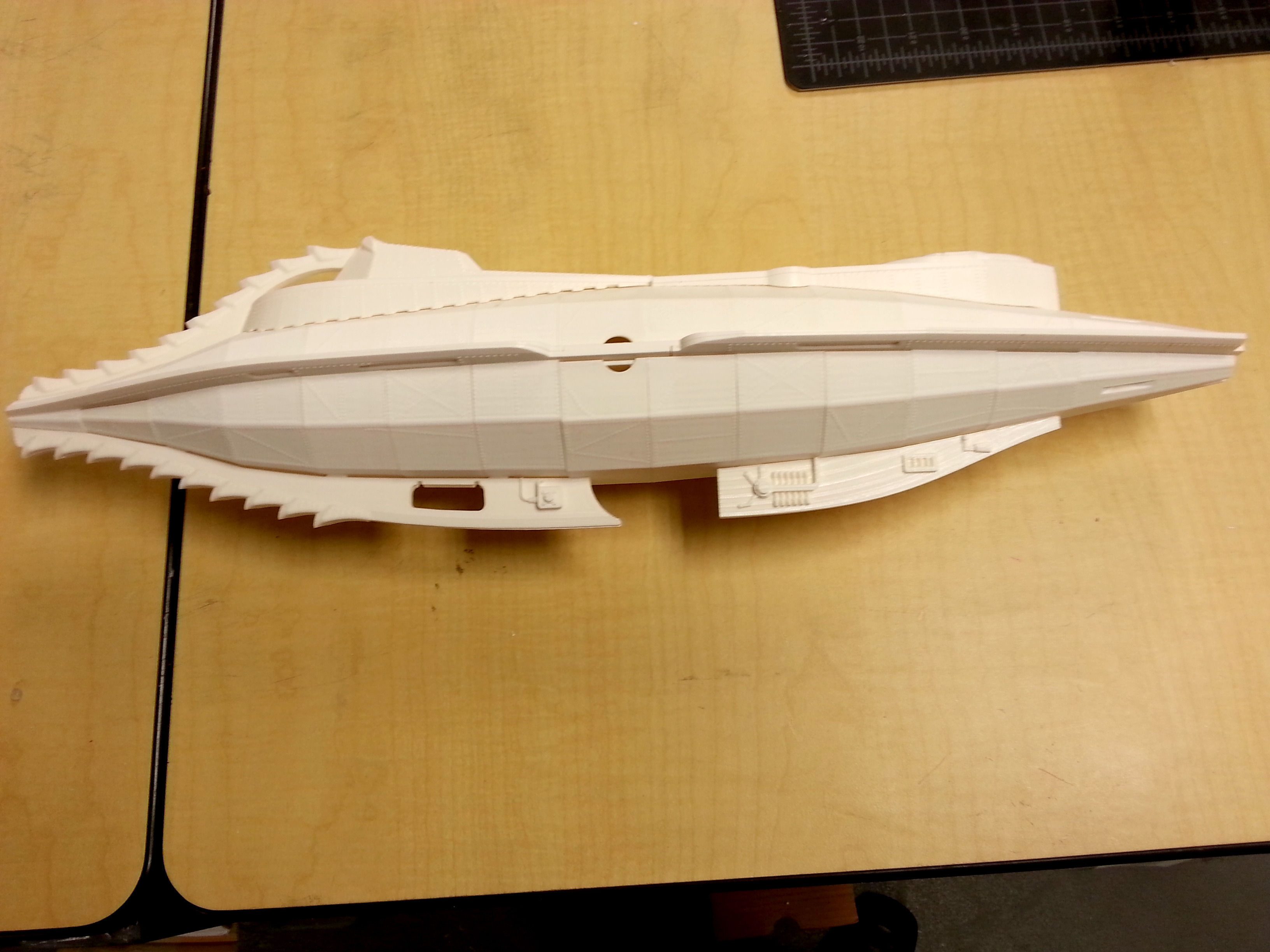 Nautilus submarine on table 3D model 3D printable | CGTrader