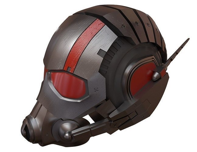 Ant-Man Helmet 3D model 3D printable | CGTrader