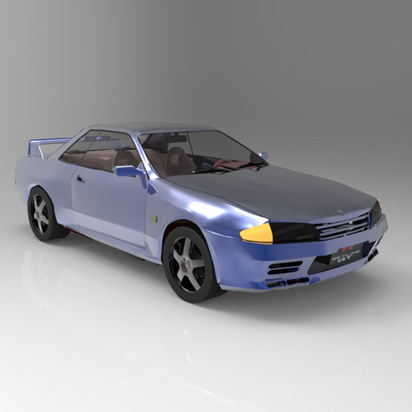 Nissan Skyline GTR 3D model | CGTrader