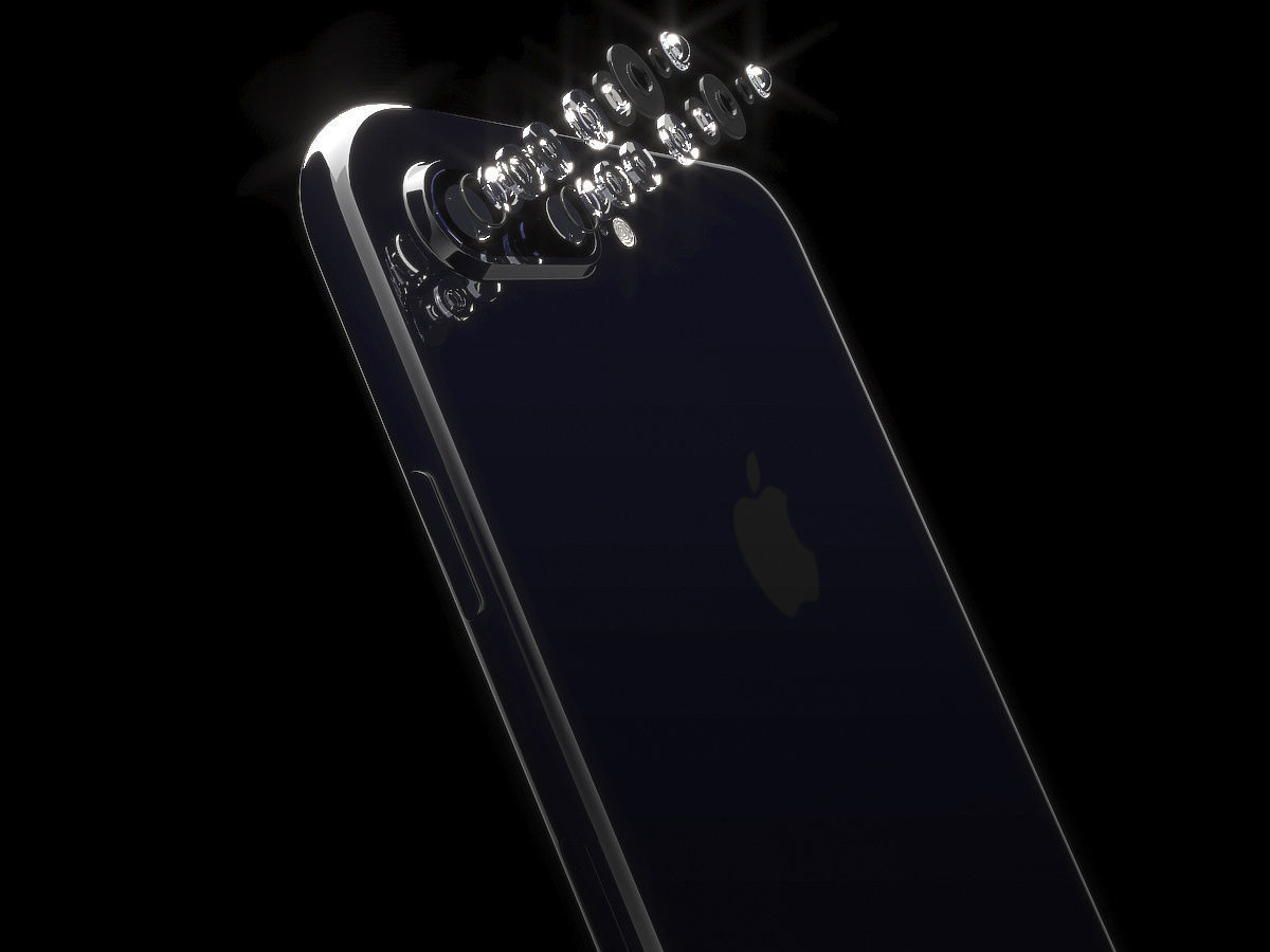Realistic iphone 7 PLUS production 3D model 3D model 3D printable ...
