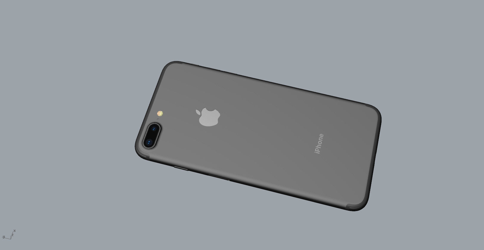 Realistic iphone 7 PLUS production 3D model 3D model 3D printable ...