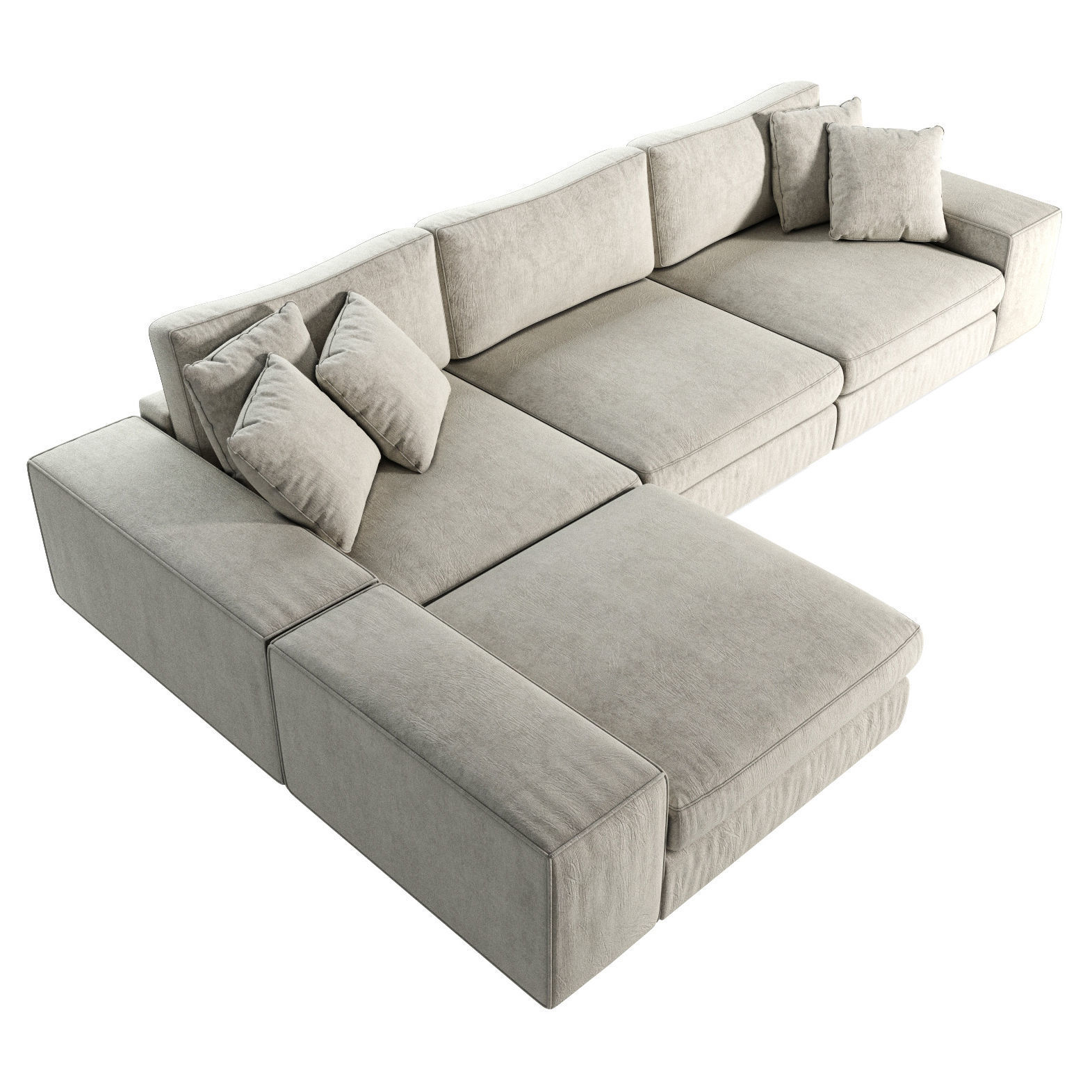 Sofa Vista Grande Lounge 112563 Eichholtz 3D model CGTrader