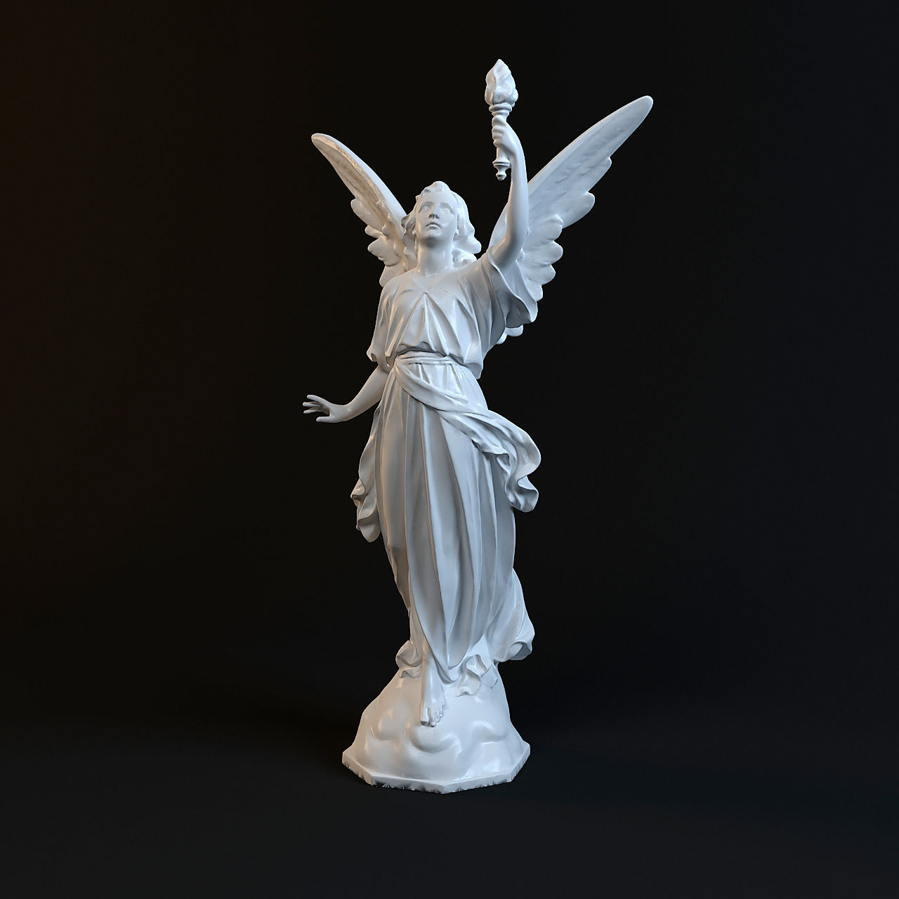 Goddess Statue 3D print model