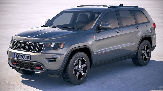 Jeep Grand Cherokee Trailhawk 2018 Model Cgtrader Jeep Grand Cherokee Trailhawk 2018 Model Max Obj Mtl S Fbx C4d Lwo Lw Lws