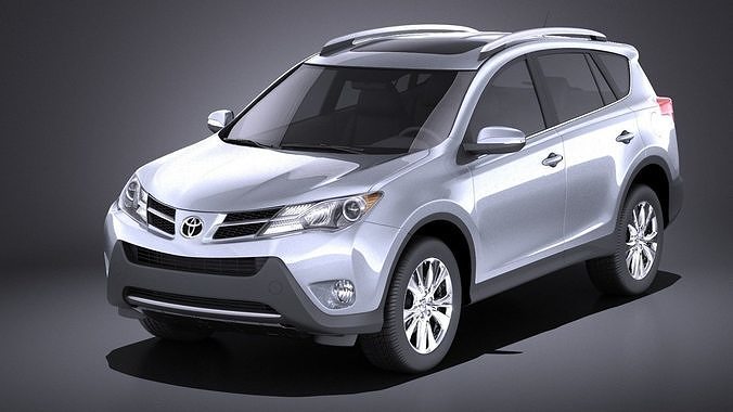 Toyota Rav4 2015 Vray 3d Model Cgtrader