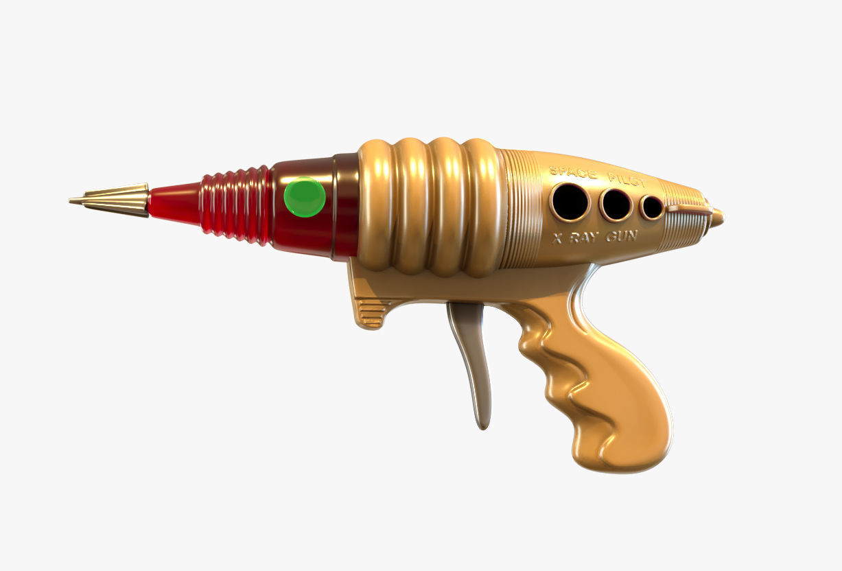 3D model Space Pilot X Ray Gun CGTrader