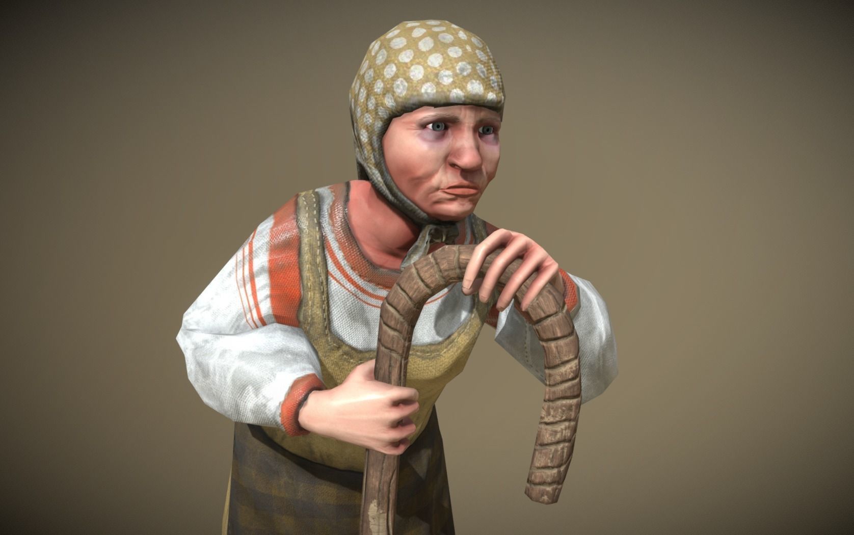 Peasant Villager Old Woman