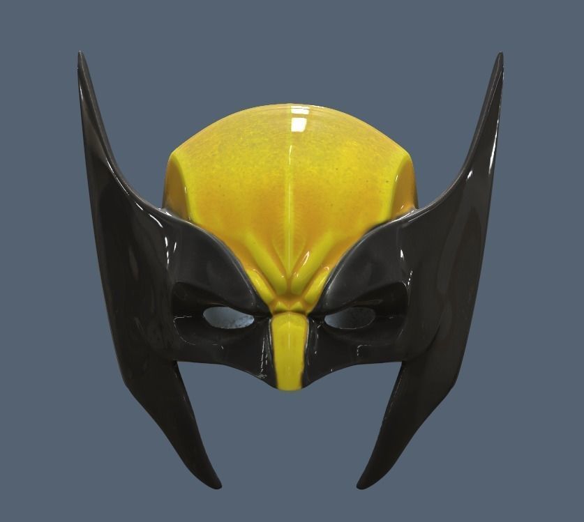 Wolverine Mask 3D model 3D printable - Wolverine Mask 3d Model Stl 