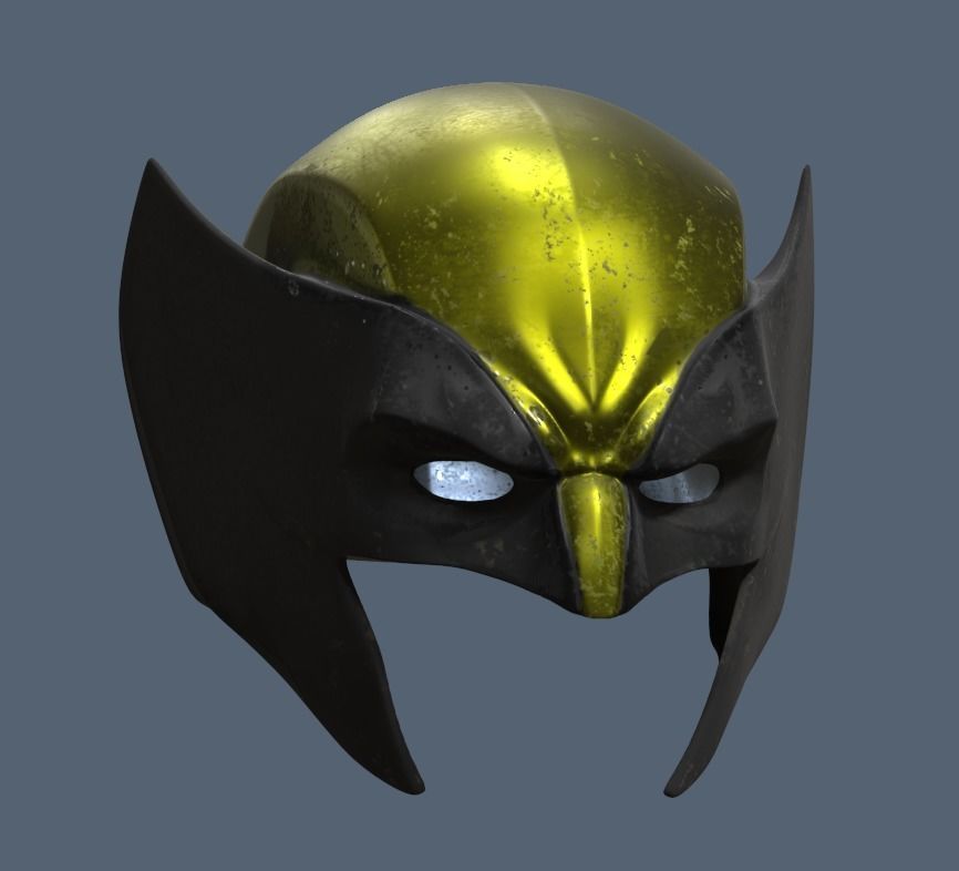 Wolverine Mask 3D model 3D printable | CGTrader