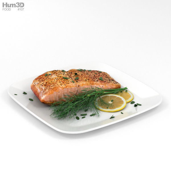 Cooked Salmon Fillet