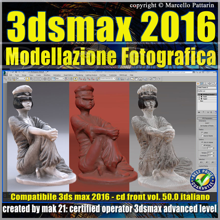 050 3ds max 2016 Modellazione Fotografica vol 50 CD front