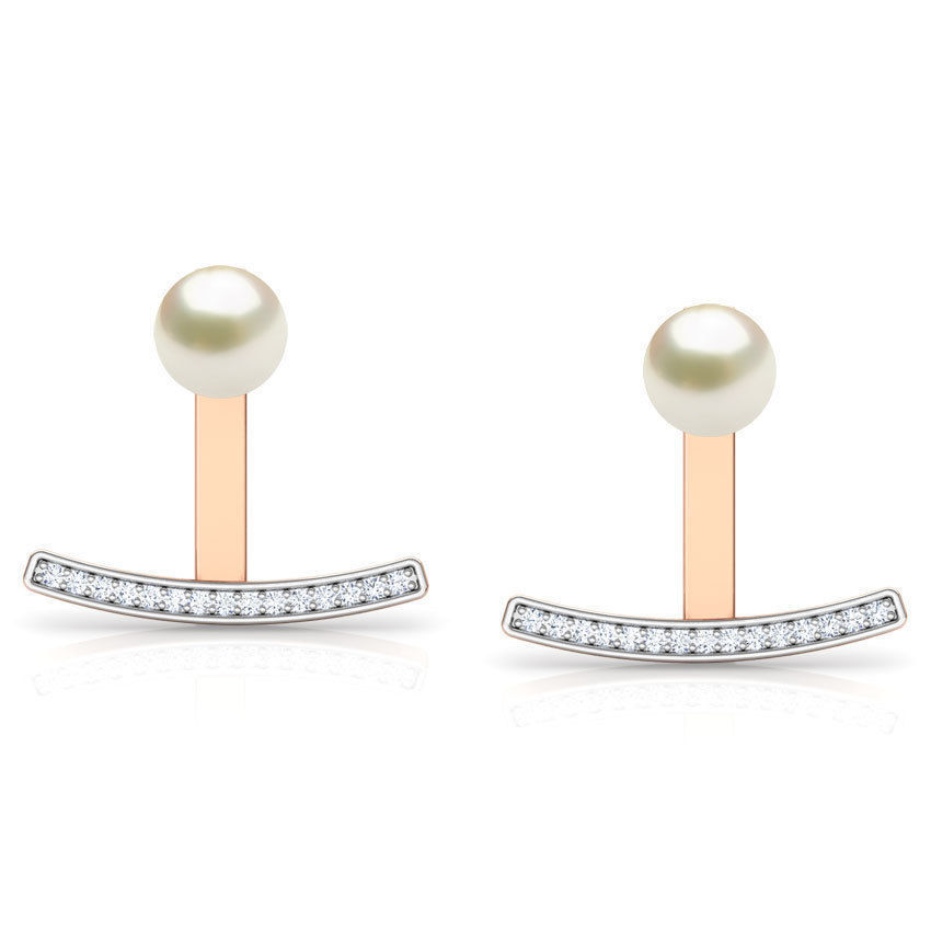 Duo Pearl Jacket Earring 3D Print Style image relating to Printable Jacket identified as Duo Pearl Jacket Earring 3D Print Style