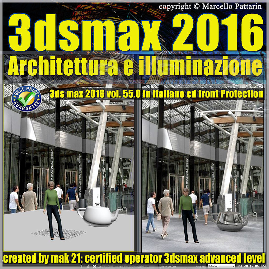 055 3ds max 2016 Architettura e illuminazione vol 55 cd front