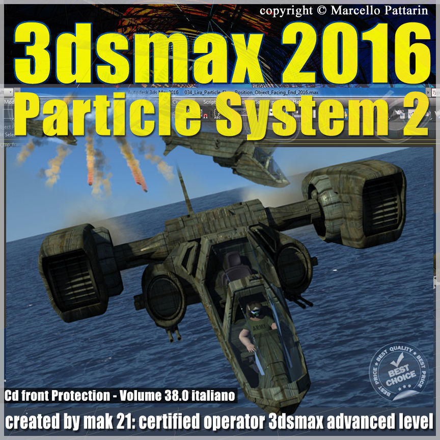 038 3ds max 2016 Particle System 2 volume 38 cd front