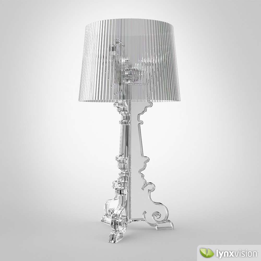 Bourgie Lamp By Kartell 3d Cgtrader Bourgie Lamp By Kartell 3d Model Max Obj 3ds Fbx Mtl 3