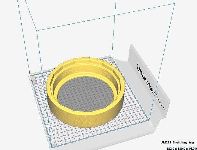 Breitling back case opener for 15 Angles sides back plate 3D model 3D