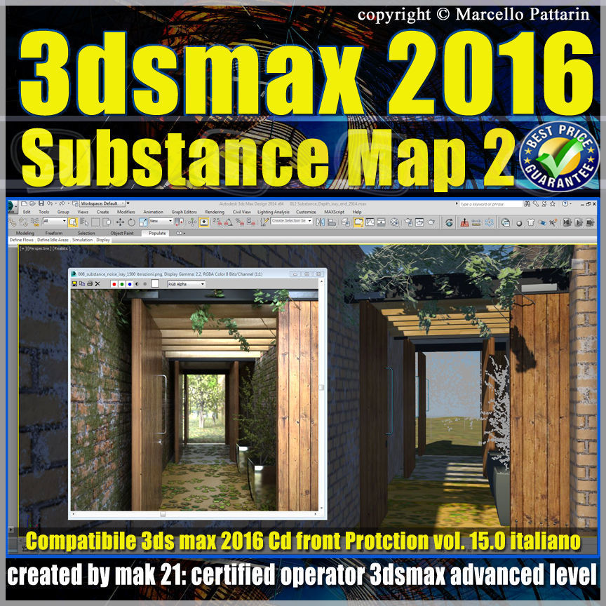 015 3ds max 2016 Substance Map volume 15 cd front