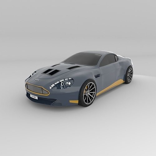 Aston Martin 2017 Vantage V12 3D model rigged CGTrader Aston Martin 2017 Vantage V12 3D model rigged CGTrader