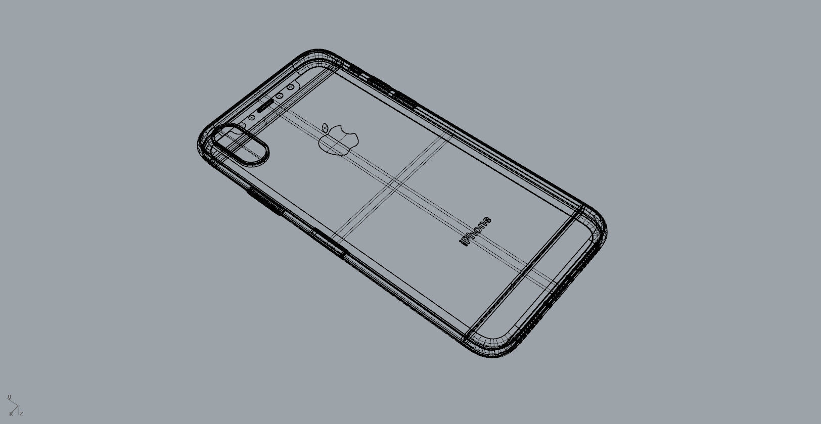 Realistic iphone X 3D model 3D printable | CGTrader