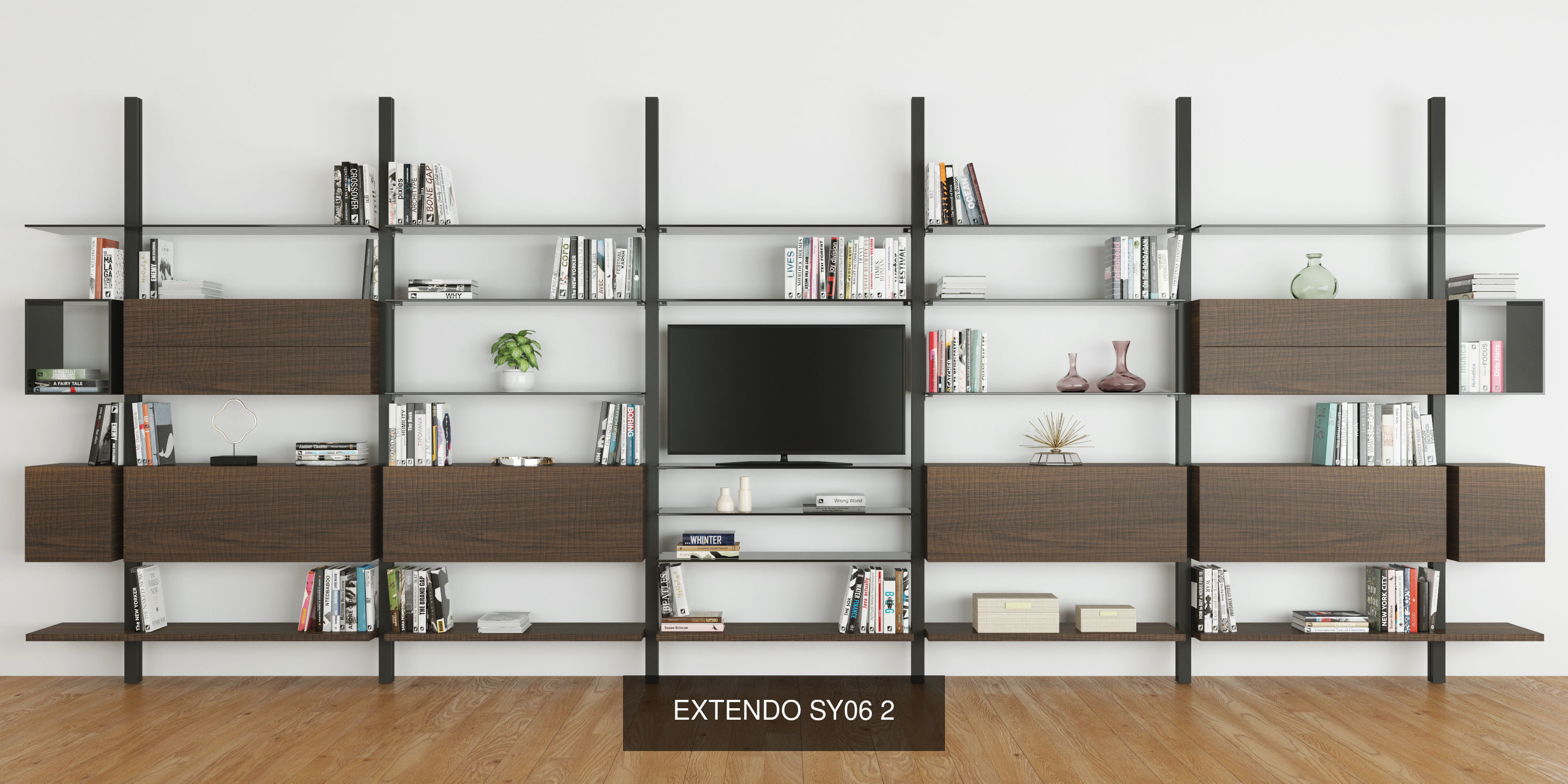Shelves EXTENDO 15 models 3D Model Collection CGTrader