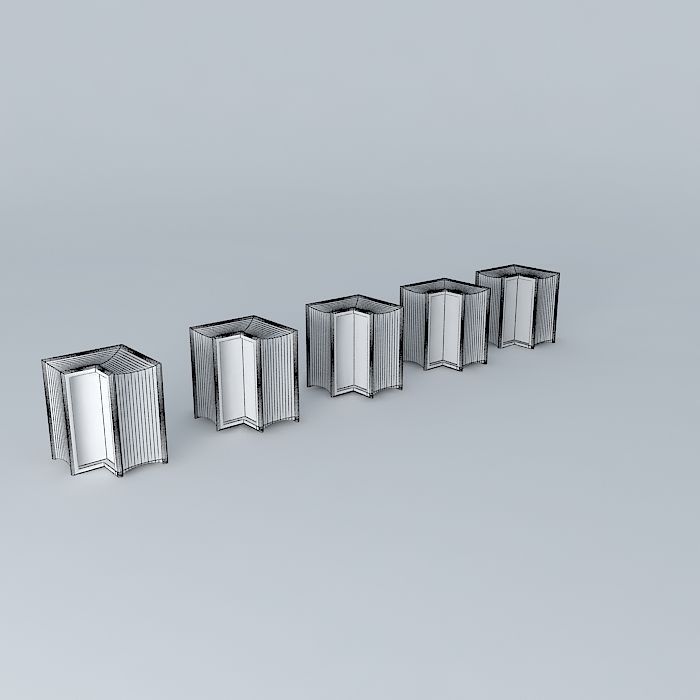3d Corner For Glass Block Cgtrader Corner For Glass Block 3d Model Max Obj 3ds Fbx Stl Dae 5